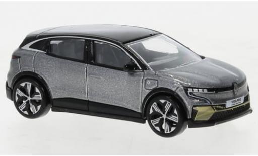 Renault Megane 1/64 Norev E-Tech metallise grau/schwarz 2022 1:64 modellino in miniatura