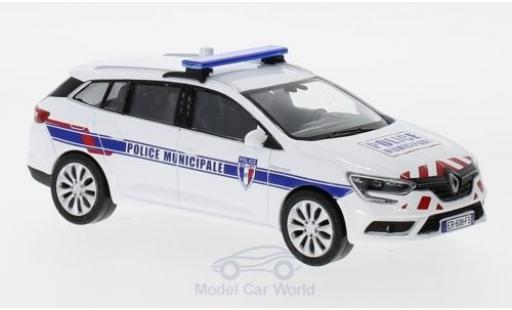 Renault Megane 1/43 Norev Estate Police Municipale (F) 2016 modellino in miniatura