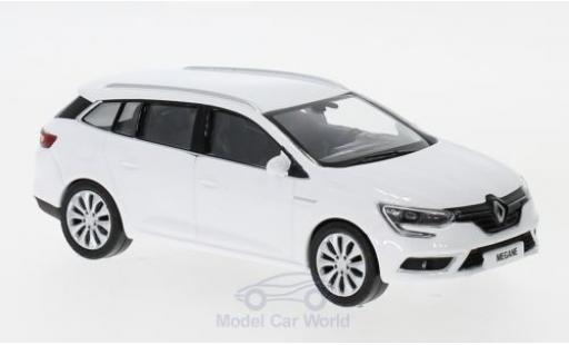 Renault Megane 1/43 Norev Estate bianco 2016 modellino in miniatura