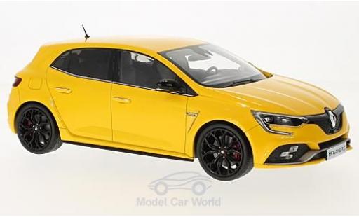 Renault Megane 1/18 Norev R.S. metallico giallo 2017 modellino in miniatura