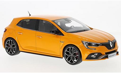 Renault Megane 1/18 Norev R.S. metallico orange 2017 modellino in miniatura