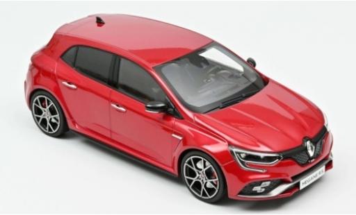 Renault Megane 1/18 Norev R.S. Trophy metallico rosso 2019 modellino in miniatura