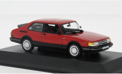 Saab 900 1/43 Norev Turbo 16 rot 1992 1:43 modellino in miniatura