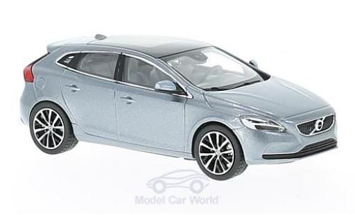 Volvo V40 1/43 Norev metallico grigio 2016 modellino in miniatura