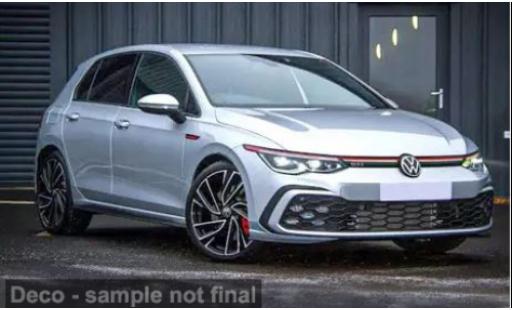 Volkswagen Golf 1/43 Norev GTI silber 2020 1:43 modellino in miniatura