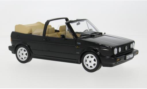 Volkswagen Golf 1/18 Norev I Cabriolet schwarz 1992 1:18 modellino in miniatura