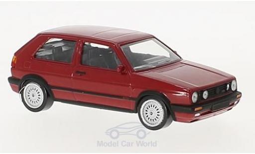 Volkswagen Golf V 1/43 Norev II GTi G60 rosso 1990 modellino in miniatura