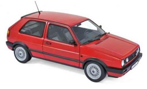 Volkswagen Golf 1/18 Norev II GTI rosso 1990 modellino in miniatura