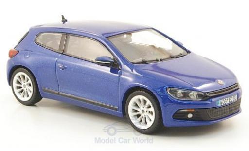 Volkswagen Scirocco 1/43 Norev 3 metallico blu 2008 modellino in miniatura