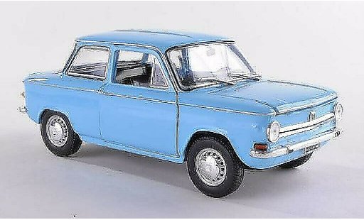 NSU Prinz Prinz 4 1/24 WhiteBox 4L blu 1970 modellini auto