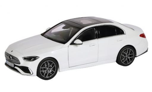 Mercedes Classe C 1/18 NZG bianco 2021 modellino in miniatura