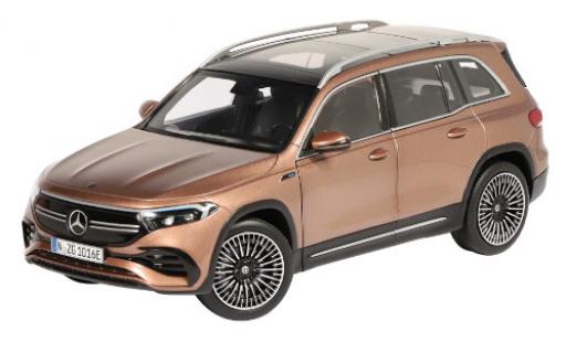 Mercedes CLA 1/18 NZG EQB metallico brun clair 2021 modellino in miniatura