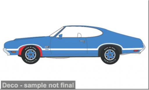 Oldsmobile 442 1/18 ACME W30 blau 1971 1:18 modellino in miniatura