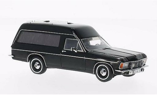 Opel Admiral B 1/43 Matrix Bestattungswagen nero 1974 modellini auto