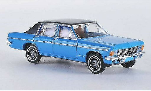 Opel Admiral B 1/87 Brekina blu/opaco-nero modellini auto