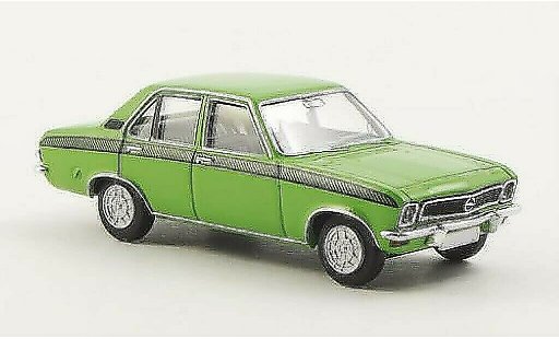 Opel Ascona A Base 1/87 Brekina Bazar 75 verde modellini auto
