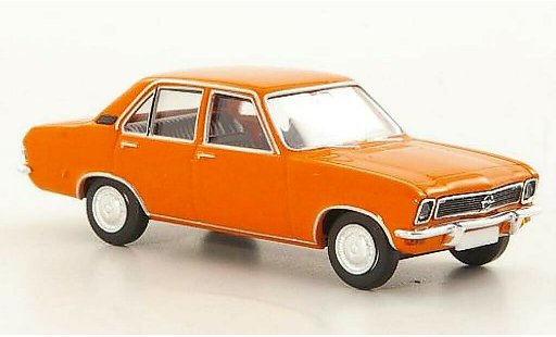 Opel Ascona A Base 1/87 Brekina orange 4-Turer modellini auto