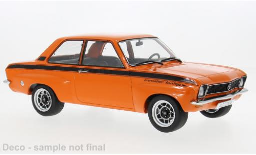 Opel Ascona 1/18 MCG A orange/schwarz 1973 1:18 modellino in miniatura