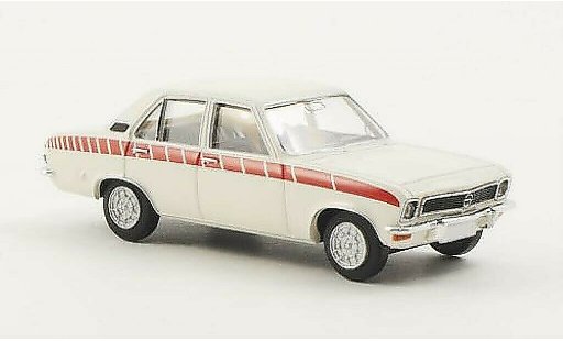 Opel Ascona A Base 1/87 Brekina Swinger bianco modellini auto
