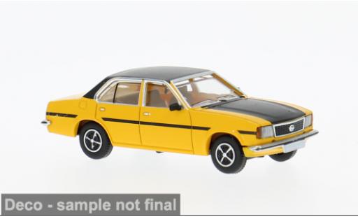 Opel Ascona 1/87 PCX87 B gelb/schwarz 1975 1:87 modellino in miniatura