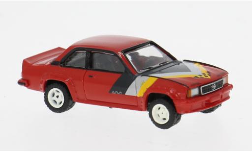 Modellini auto Opel Ascona B 400 B i400 rosso/grigio 1980 1/87 Brekina