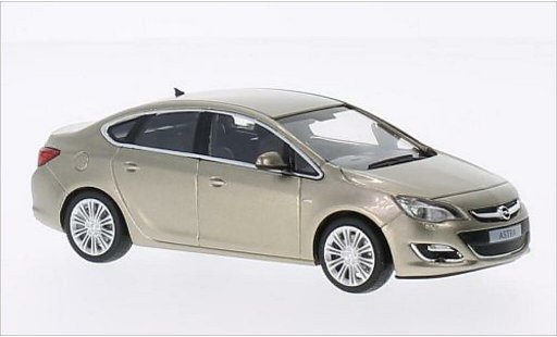 Opel Astra Limousine 1/43 Minichamps J Berlina metallicoo beige modellini auto
