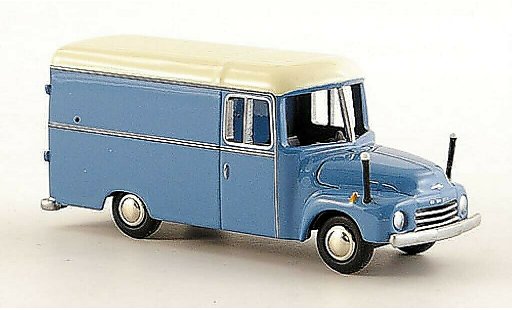 Opel Blitz Type B 1/87 Bub 1.75t furgone blu/bianco modellini auto