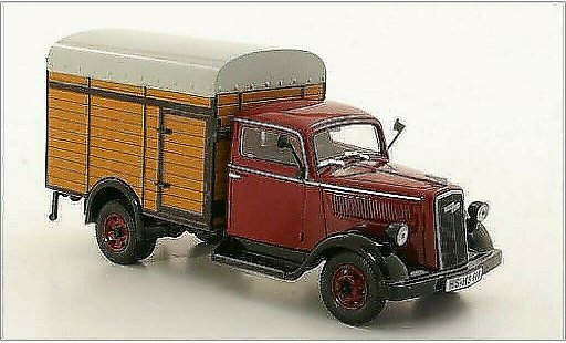 Opel Blitz Base 1/43 Norev rosso 1949 modellini auto