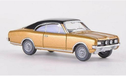 Opel Commodore A 1/87 Wiking Coupe gold/nero modellini auto