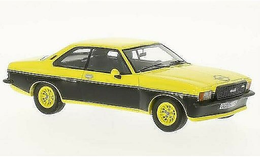 Opel Commodore B 1/43 Neo GS/E Steinmetz giallo/nero modellini auto