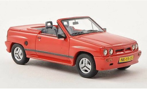 Opel Corsa Spider Irmscher i120 1/43 Neo rosso 1985 modellini auto