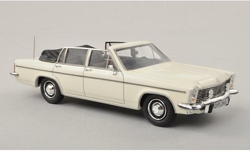 Opel Diplomat B Cabriolet Fissore 1/43 Matrix B 5.4 Cabrio bianco modellini auto
