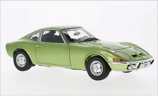 Opel GT Base 1/18 Minichamps metallicoo verde 1969 modellini auto