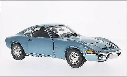 Opel GT Base 1/18 Minichamps metallicoo blu 1972 modellini auto