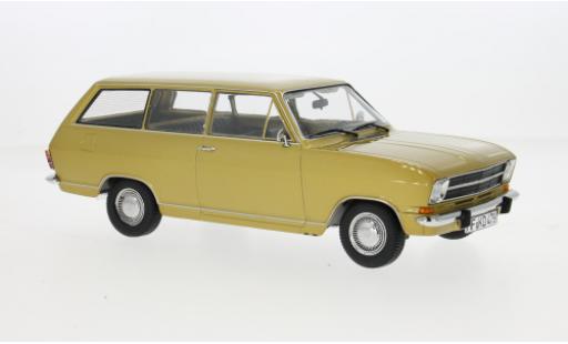 Opel Kadett 1/18 Touring B Caravan gold 1972 1:18 modellino in miniatura