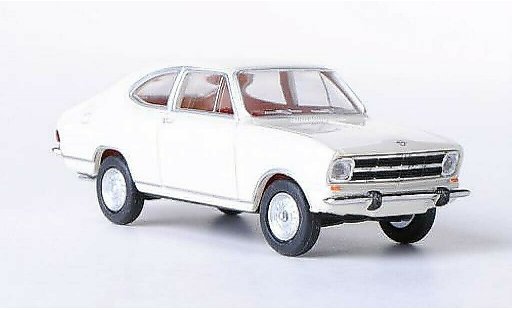 Opel Kadett B B 1/87 Herpa Coupe bianco modellini auto