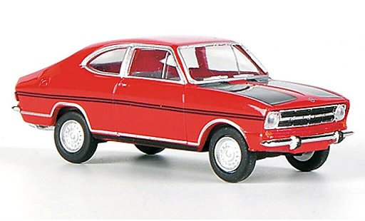 Opel Kadett B B 1/87 Herpa Rally rosso/nero modellini auto