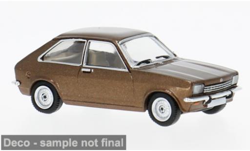 Opel Kadett 1/87 PCX87 C City braun 1975 1:87 modellino in miniatura