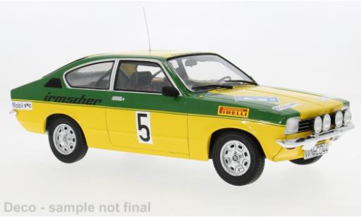Opel Kadett 1/18 MCG C Coupe GT/E International Sachs Winter Rallye 1976 #5 W.Smolej/C.Geistd&ouml;rfer 1:18 modellino in miniatura
