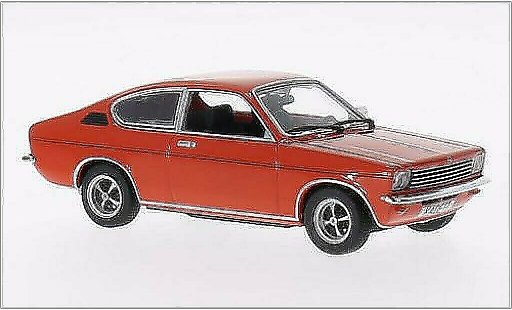 Opel Kadett C Coupe 1/43 Minichamps rosso 1973 modellini auto