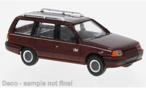 Opel Kadett 1/87 PCX87 E Carav rot 1:87 modellino in miniatura