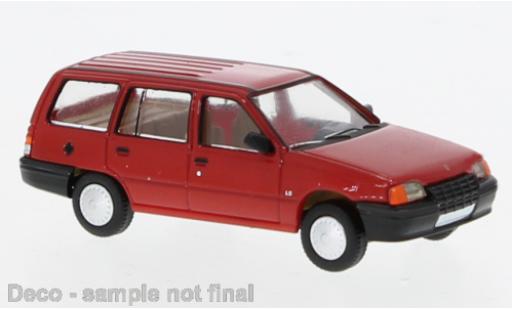 Opel Kadett 1/87 PCX87 E Carav rot 1:87 modellino in miniatura