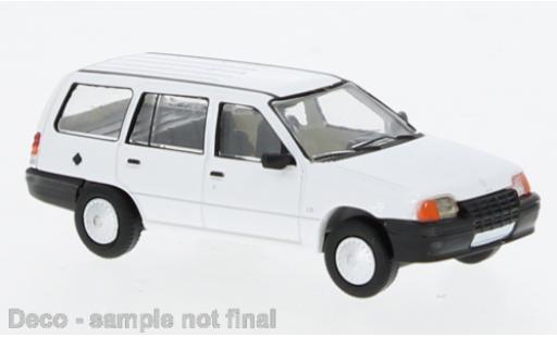 Opel Kadett 1/87 PCX87 E Carav weiss 1:87 modellino in miniatura