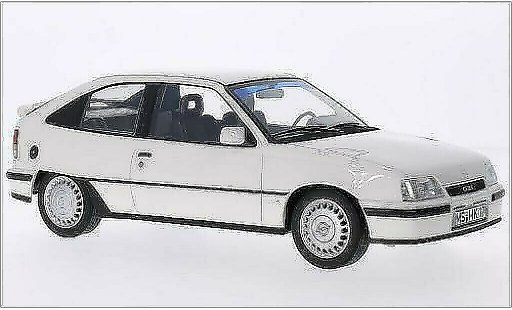Opel Kadett E GSi 1/18 Norev bianco 1987 modellini auto