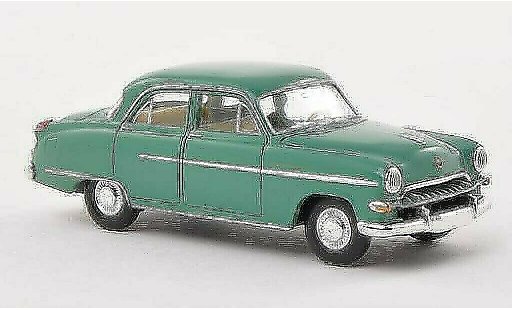 Opel Kapitan 1954 1/87 Brekina verde modellini auto