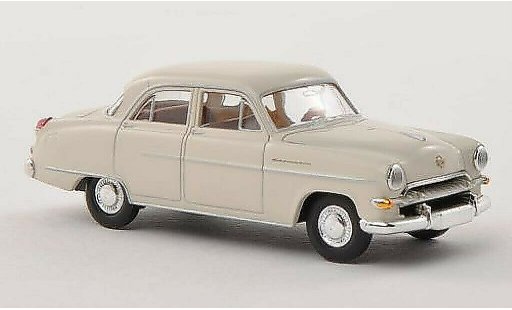 Opel Kapitan 1954 1/87 Brekina bianco modellini auto