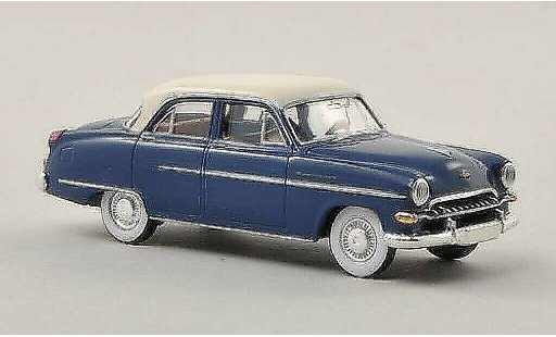Opel Kapitan 1954 1/87 Brekina blu/beige modellini auto