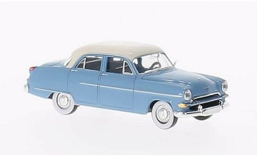 Opel Kapitan Base 1/87 Brekina blu/bianco modellini auto