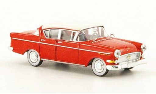 Opel Kapitan P2.5 1/87 Brekina P-L 2.5 rosso/bianco 1958 modellini auto