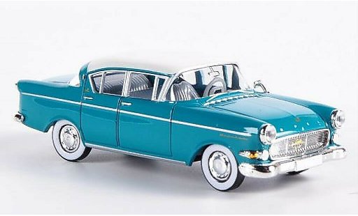 Opel Kapitan P2.5 1/87 Brekina blu-verde/bianco modellini auto